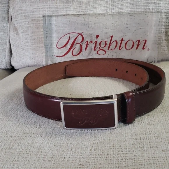 BRIGHTON BELT SZ 34 Brighton SZ 34 Golf Belt - Etsy main image 2